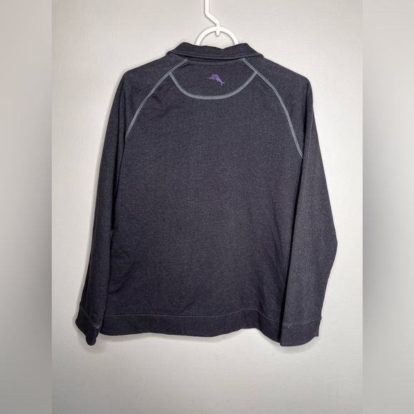 Tommy Bahama Clemson Tigers Pullover Athletic Trainer 1/4 Zip Size large - Picture 3 of 4